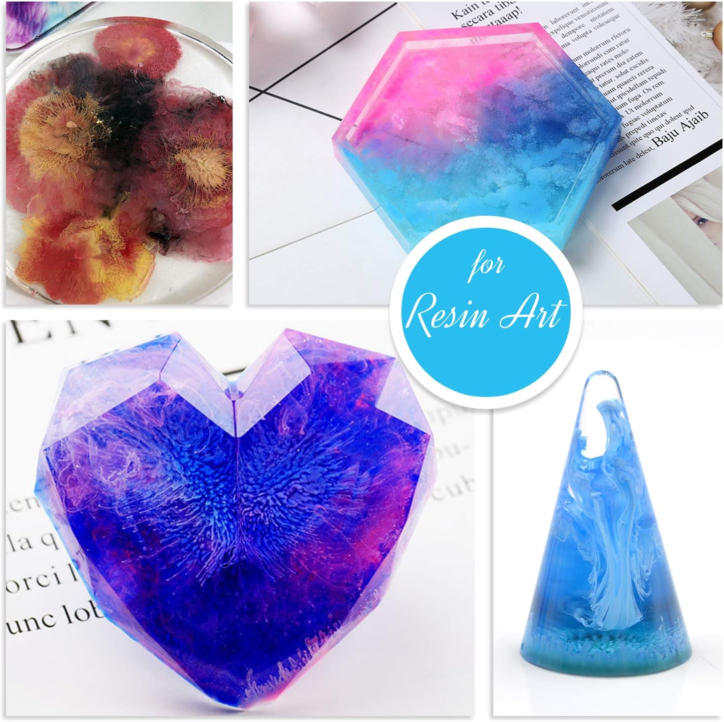 Thumbnail 2 de Alcohol ink set 24 vibrant colours, 10ml