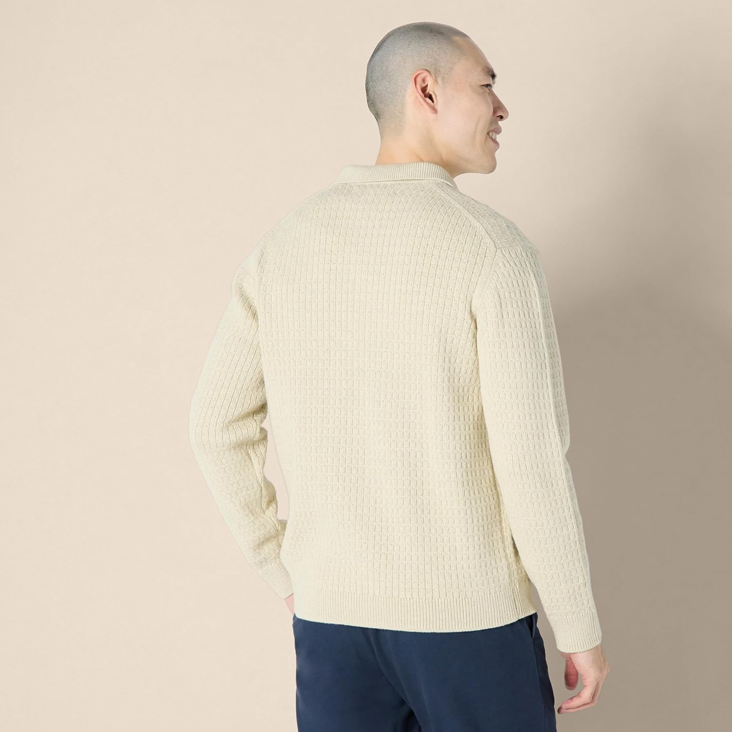 Thumbnail 1 de Amazon Essentials Herren Weite Strickjacke mit Kragen – bequemer Cardigan mit Knopfleiste