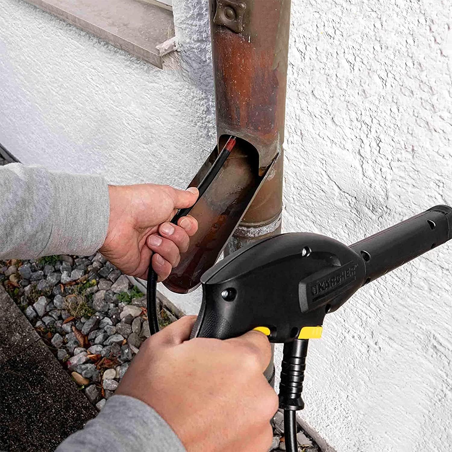 Thumbnail 4 de Stone Banks Sonda Sturatubi per Kärcher Idropulitrici – Accessorio 6 m, 180 Bar, 60° per K2–K7