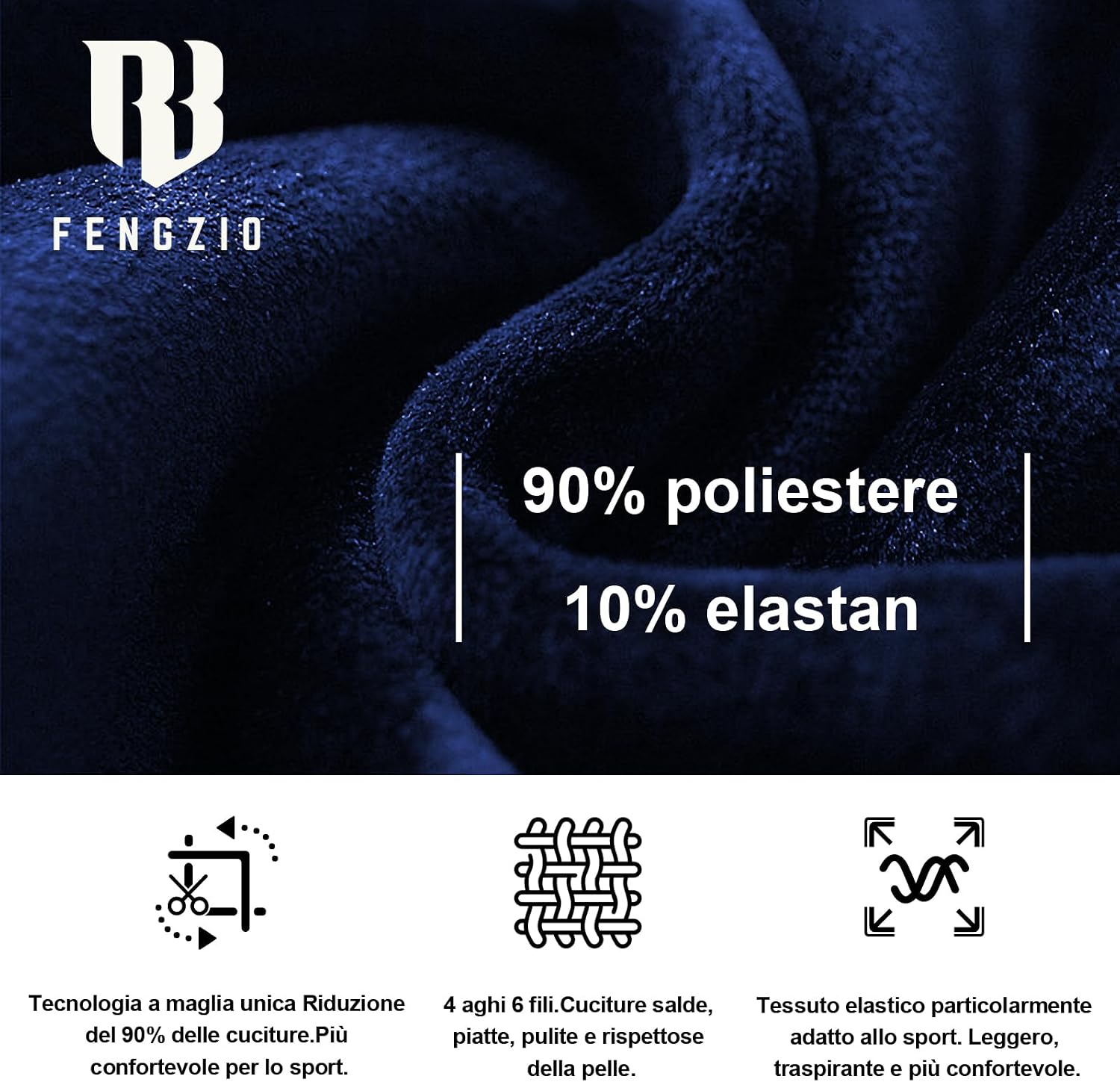 Detalle 2 de Fengzio Intimo Termico Donna