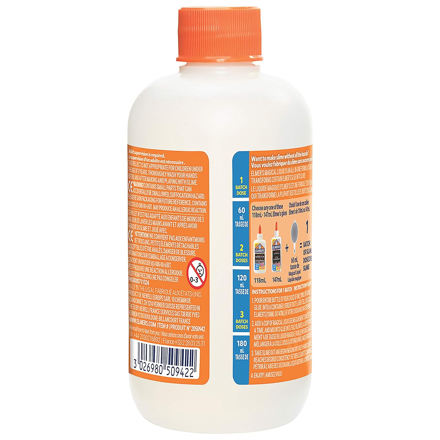 Thumbnail 1 de Elmer's Magical Liquid Slime Solution, 259 ml 🧪