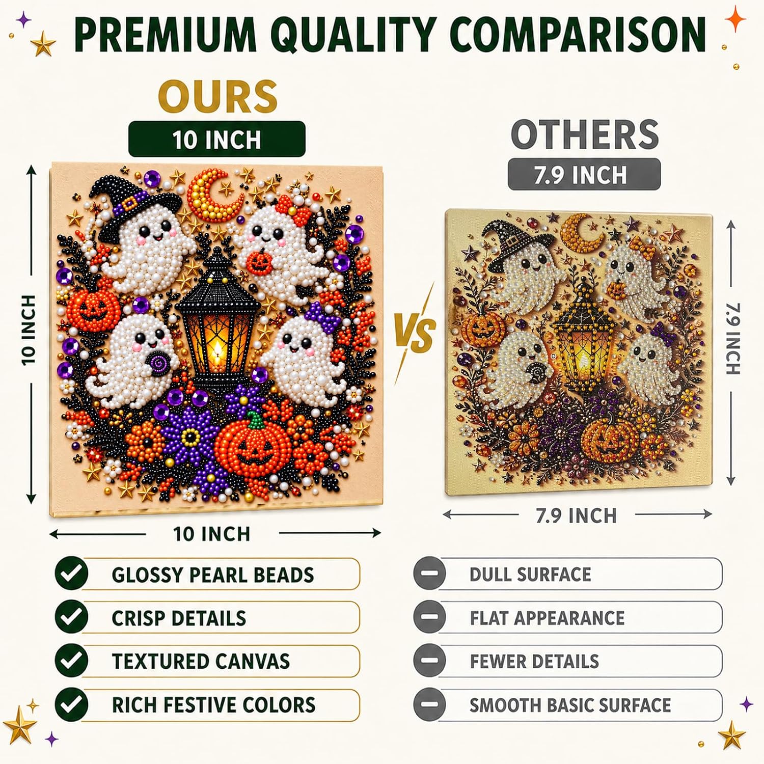 Thumbnail 1 de Diamond and Pearl Art Kit, 10 x 10 in