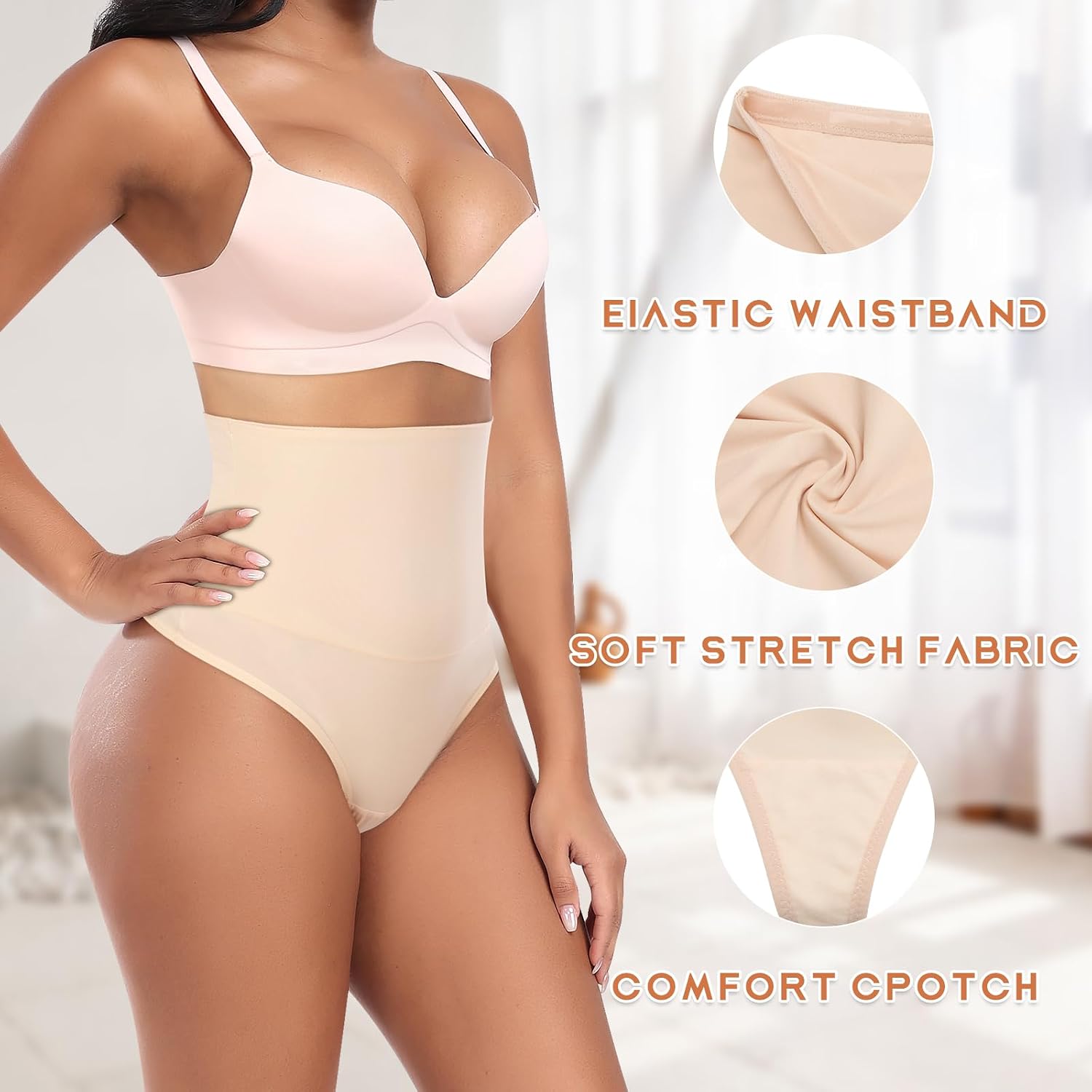 Detalle 2 de Werena High-Waisted Shaping Thong