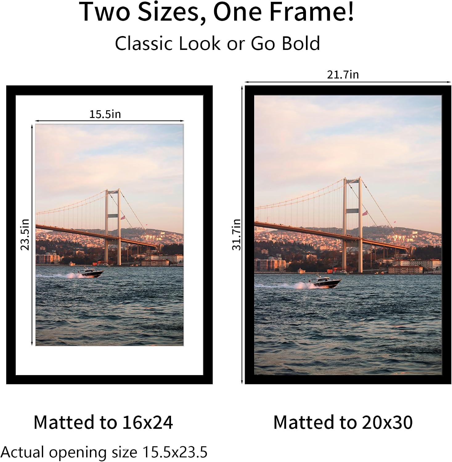 Detalle de YESKAY Picture Frames 20 x 30
