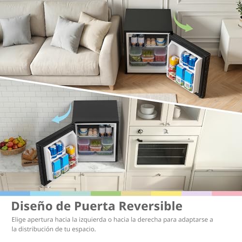 Thumbnail 8 de COMFEE' 43L Refrigerador Mini Compacto 1 Puerta con Chill Box 0–10 °C, Negro