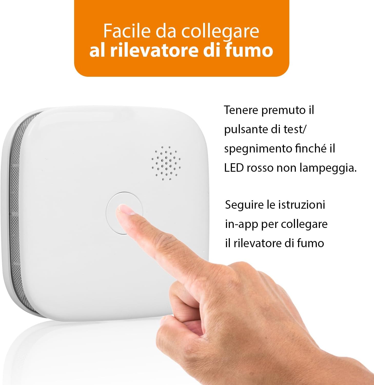 Thumbnail 5 de Smartwares FSM-126 Rivelatore di fumo Wi‑Fi 85 dB