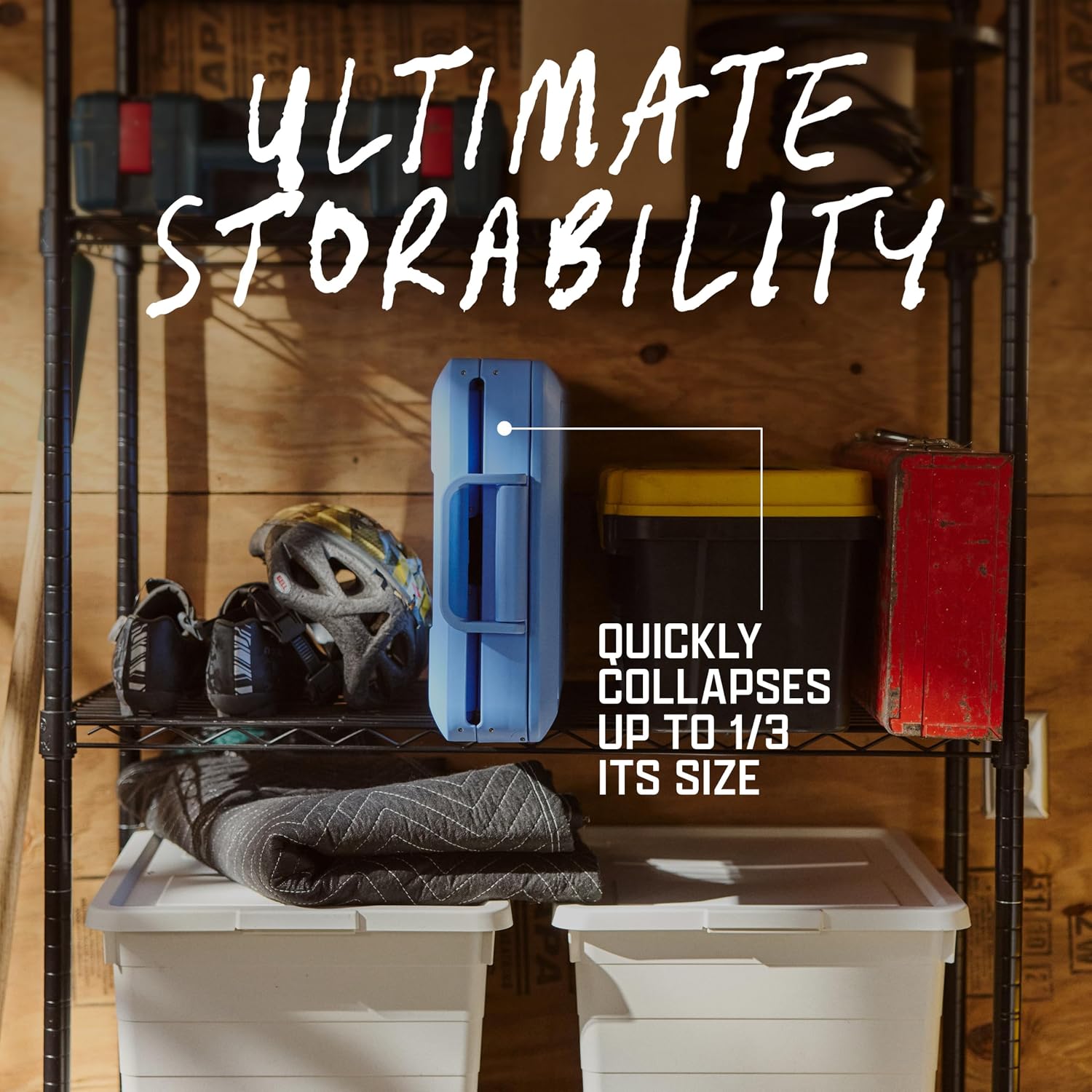 Detalle 2 de Coleman Collapsible Hard Cooler 55-Quart