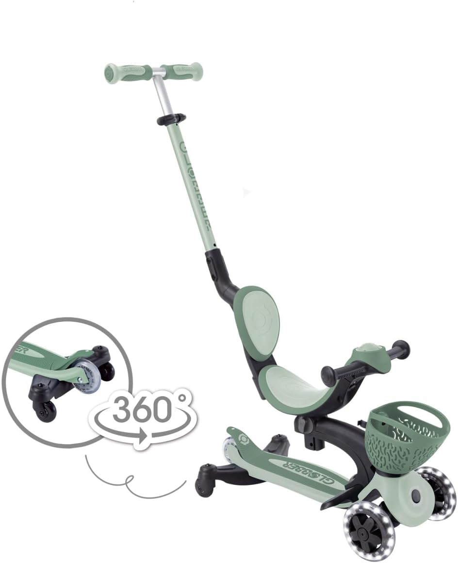Thumbnail 5 de Globber GO•UP Baby 360 Lights – hulajnoga 3-kołowa z siedziskiem i oparciem