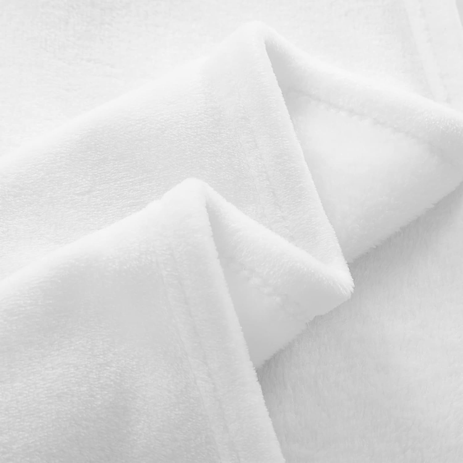 Thumbnail 5 de Aisbo White Throws Blanket for Sofas – 130x150cm