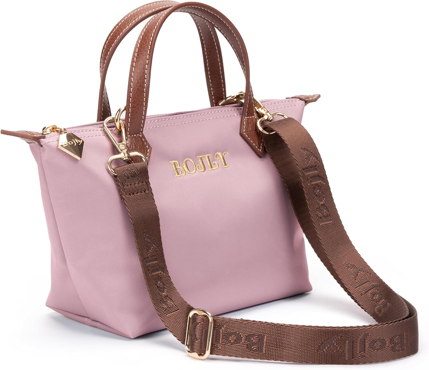 Detalle de BOJLY Sac Bandoulière Femme en Nylon Résistant – Tendance, Léger et Polyvalent