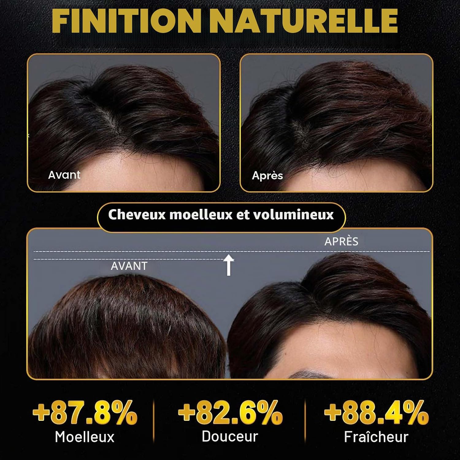 Detalle de Poudre Coiffante Homme 30g – Poudre Texturisante Cheveux, Volume et Texture, Fini Mat