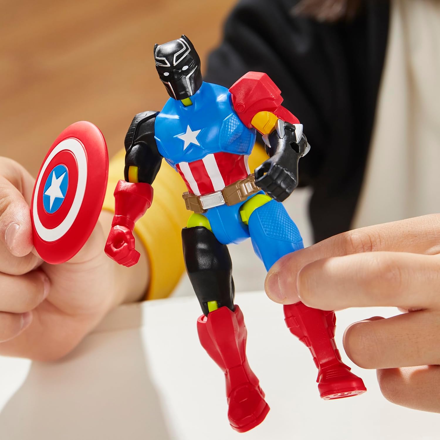 Thumbnail 9 de Avengers MixMashers Marvel Black Panther Figura de Acción 🐾
