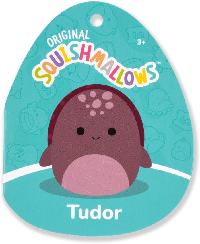 Detalle 2 de Squishmallows Original Tudor 8in plush turtle