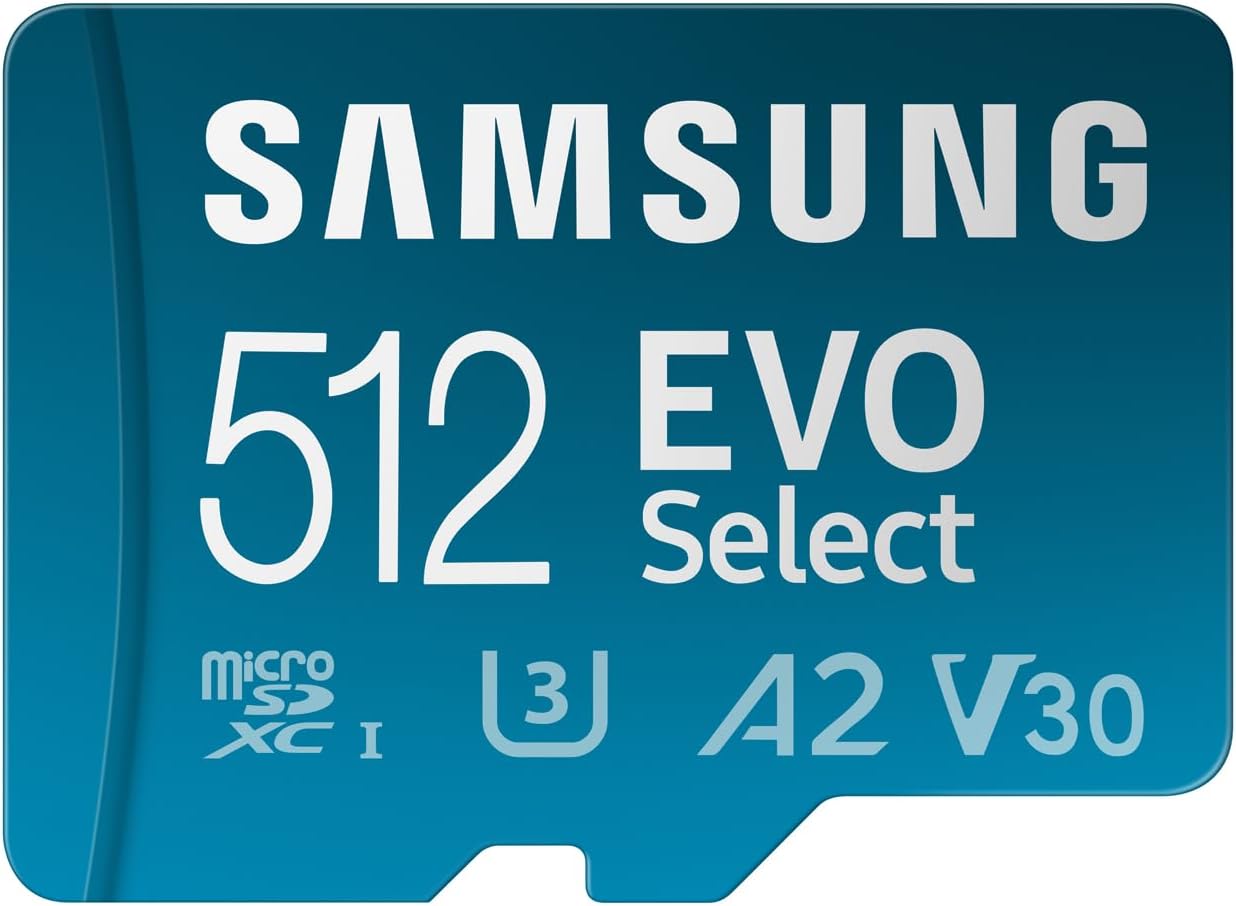 Detalle de Samsung Memorie EVO Select microSD da 256GB (UHS-I U3) fino a 160 MB/s