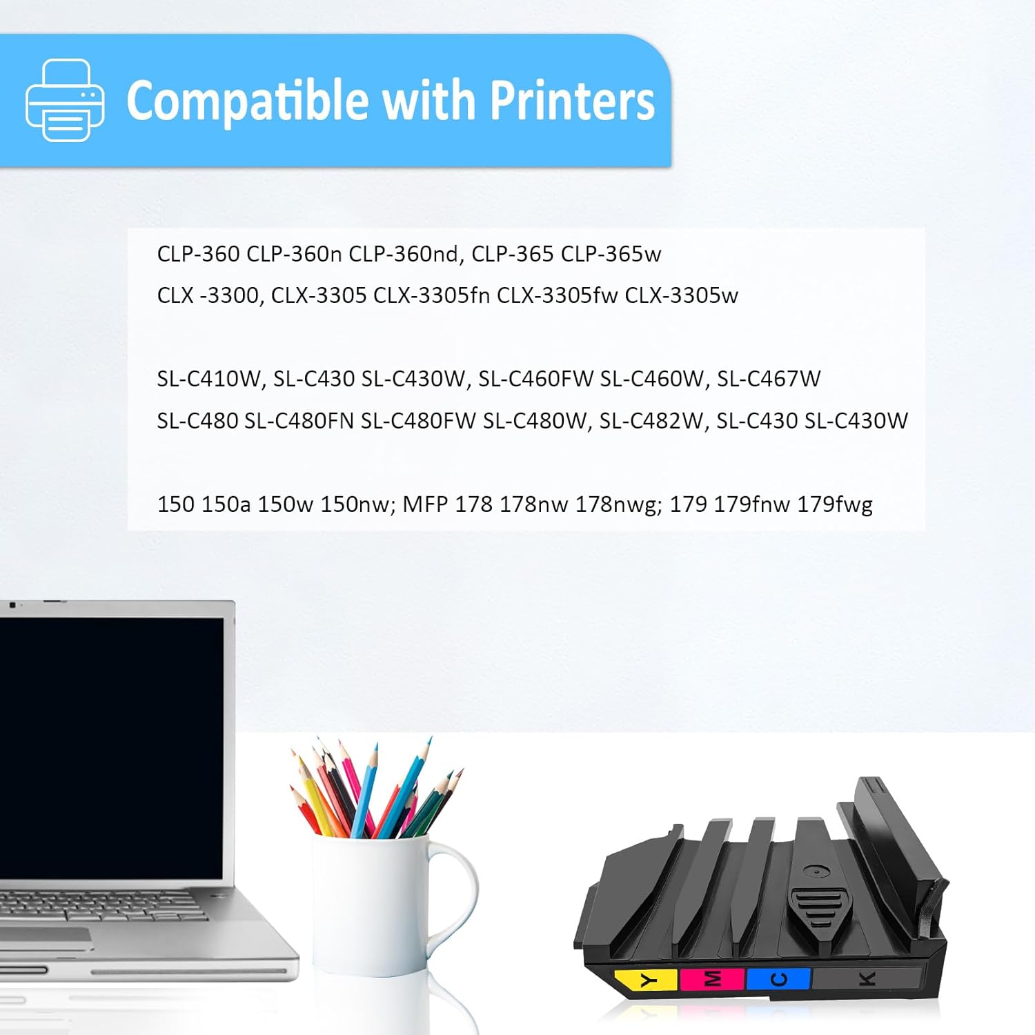 Thumbnail 1 de LAIPENG 5KZ38A Cartuccia Scarto per HP Color Laser