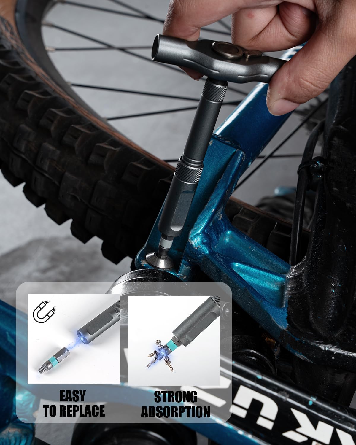 Thumbnail 4 de VMAN VMAN-RS1-24IN1 Ratchet Screwdriver Set with 24 S2 Steel Bits