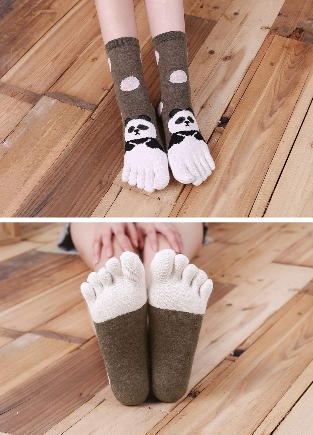 Thumbnail 5 de PUTUO Calcetines de dedos 4/5 pares