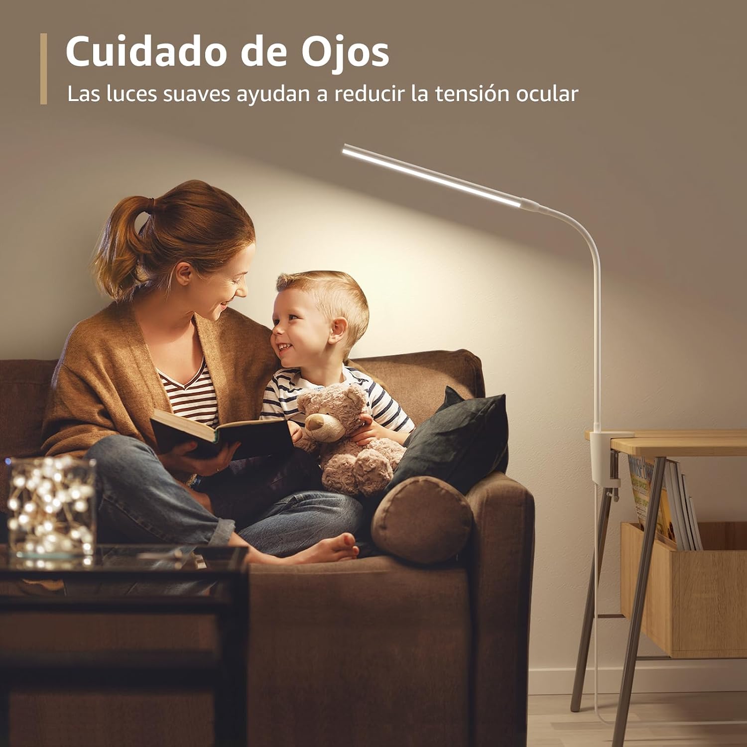 Detalle 2 de Lepro Lámpara Escritorio LED con Pinza 460LM