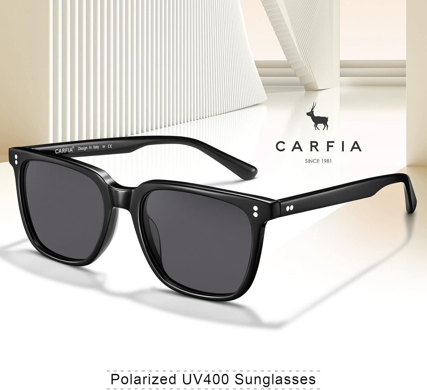 Thumbnail 3 de CARFIA Polarisierte Herren Sonnenbrille 53 mm