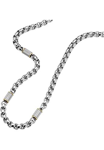Thumbnail 2 de Fossil JF04145998 collar acero 45,72 cm plata