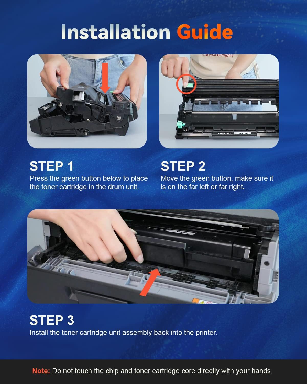 Thumbnail 6 de DR2400 DR-2400 Trommel für Brother 12.000 Seiten