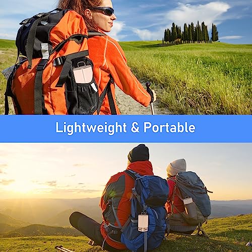 Detalle de Blukar 116 LED Lampada Campeggio Ricaricabile: Luce Potente e Versatile per Avventure all’Aperto