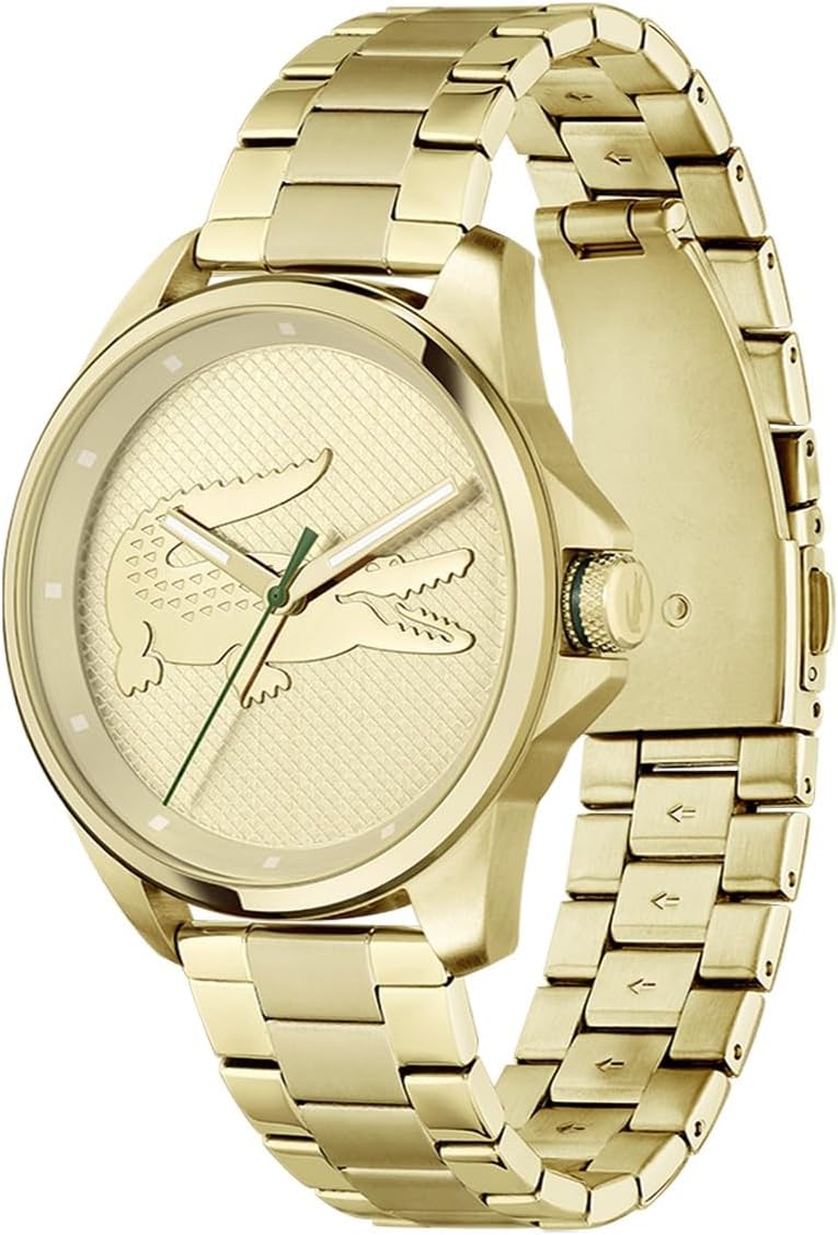 Thumbnail 1 de Lacoste 2011133 montre analogique quartz homme bracelet acier doré