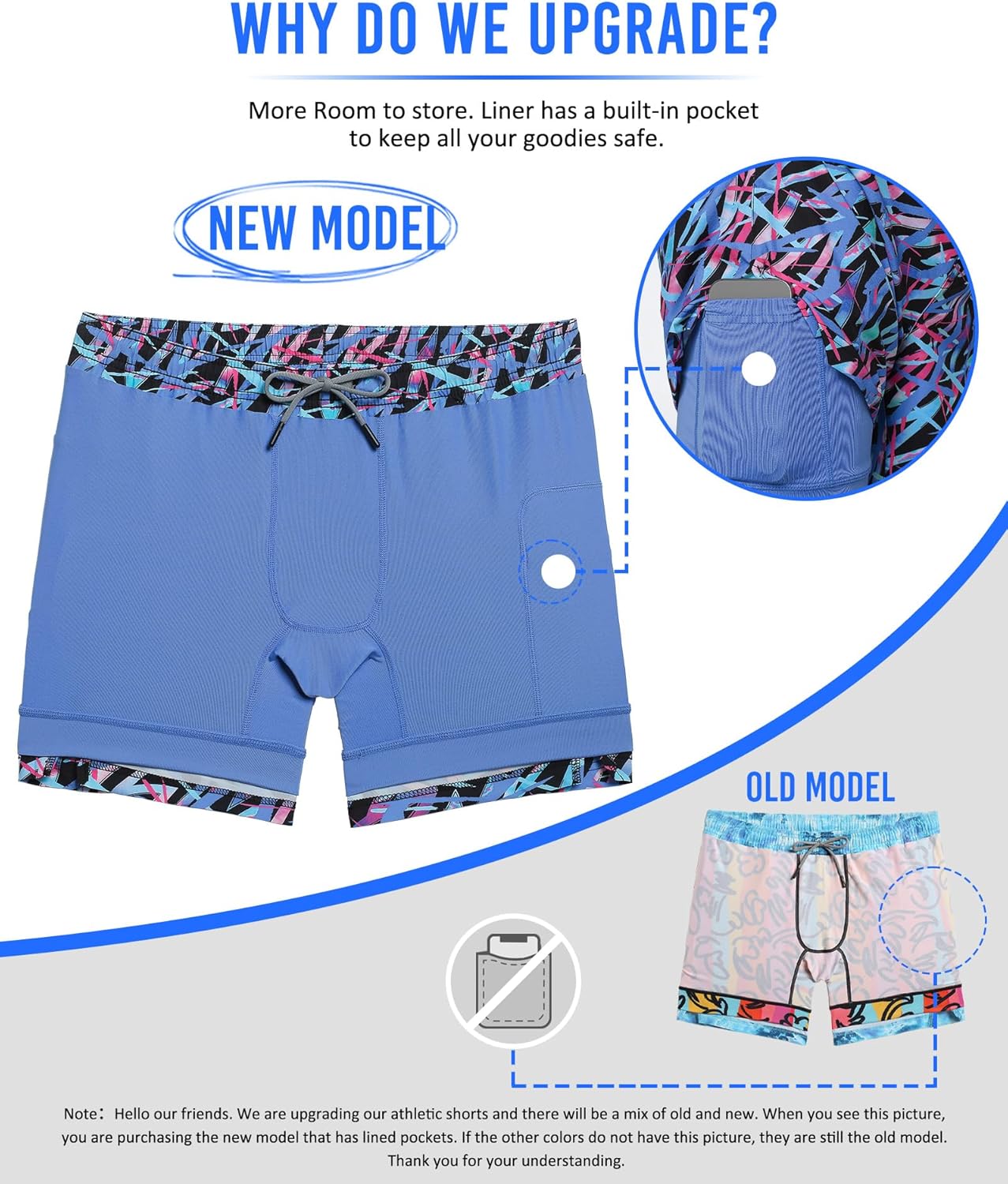 Thumbnail 1 de maamgic 5-Inch 2-in-1 Training Shorts for Men