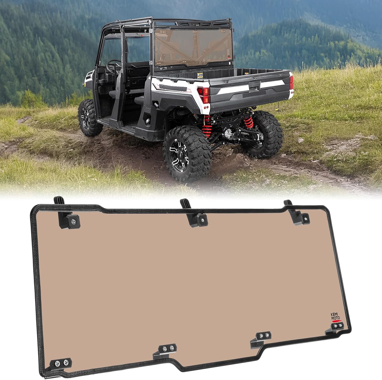 Detalle de KEMIMOTO UTV Rear Windshield in PC