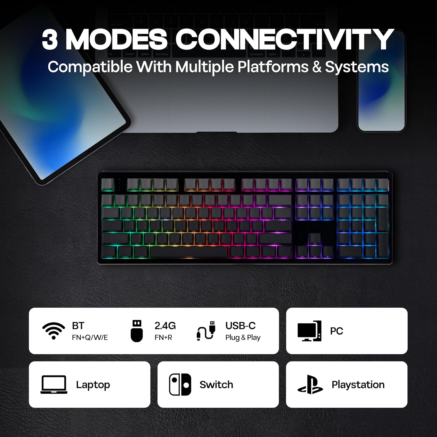 Thumbnail 4 de MechLands EPOMAKER TH108 Full Size Mechanical Keyboard