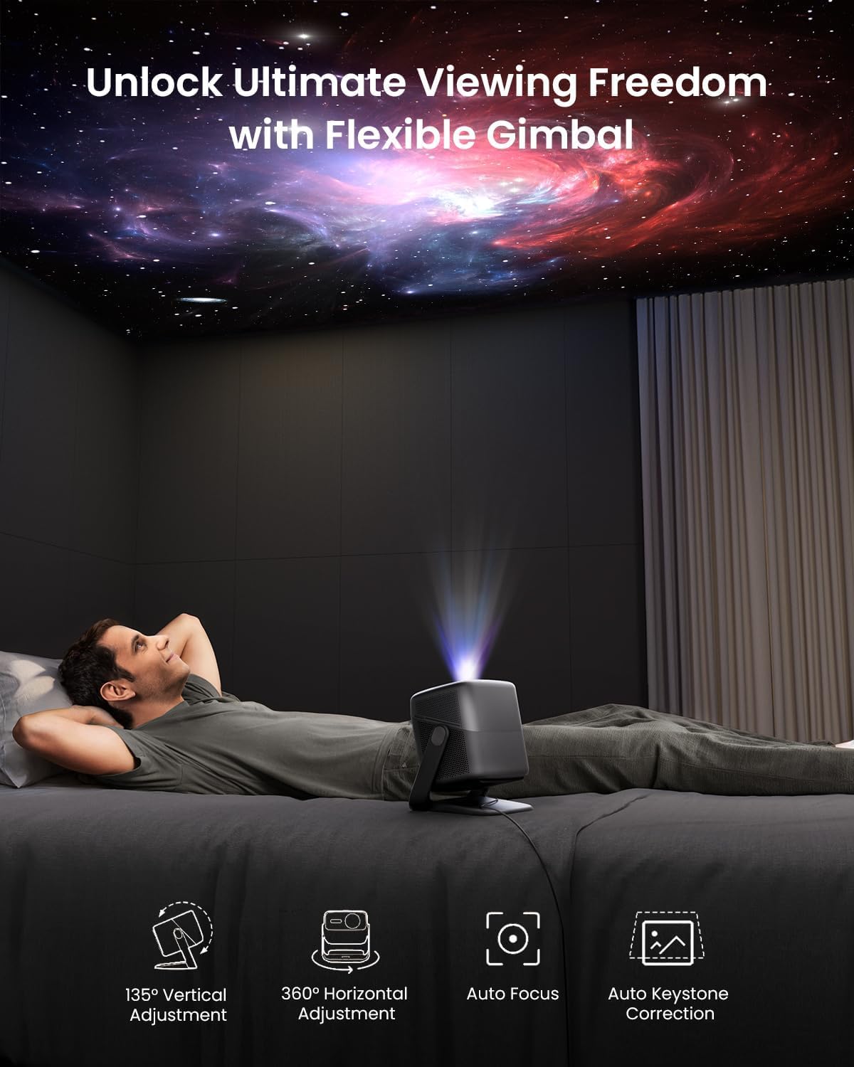 Thumbnail 6 de JMGO N1S Ultimate 4K Triple Laser Projector: A serious home cinema with Google TV