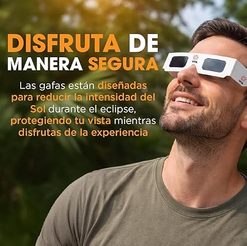 Thumbnail 3 de Tottal Pack 4 Gafas Eclipse Solar Homologadas ISO 12312-2