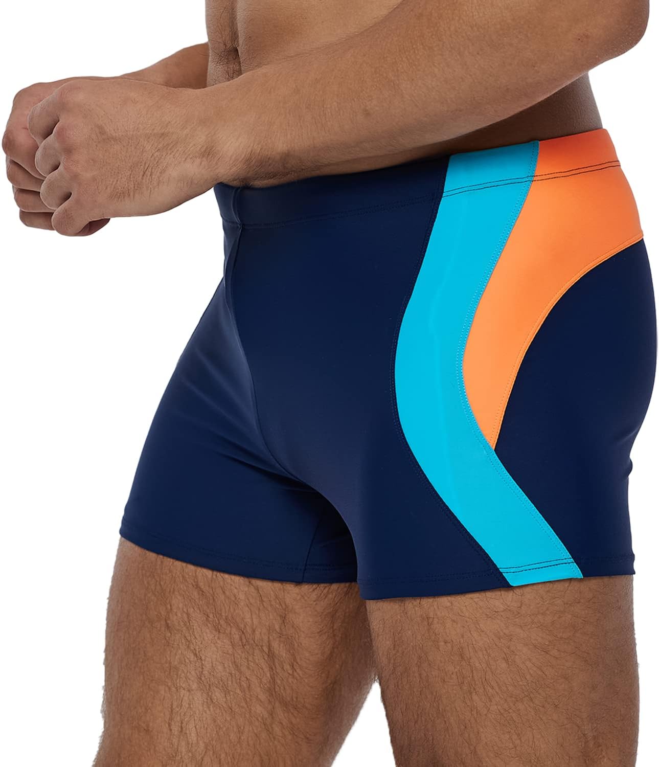 Thumbnail 3 de Arcweg Badehose Herren Eng Kurz Badeshorts mit Tunnelzug – UV-Schutz, schnell trocknend