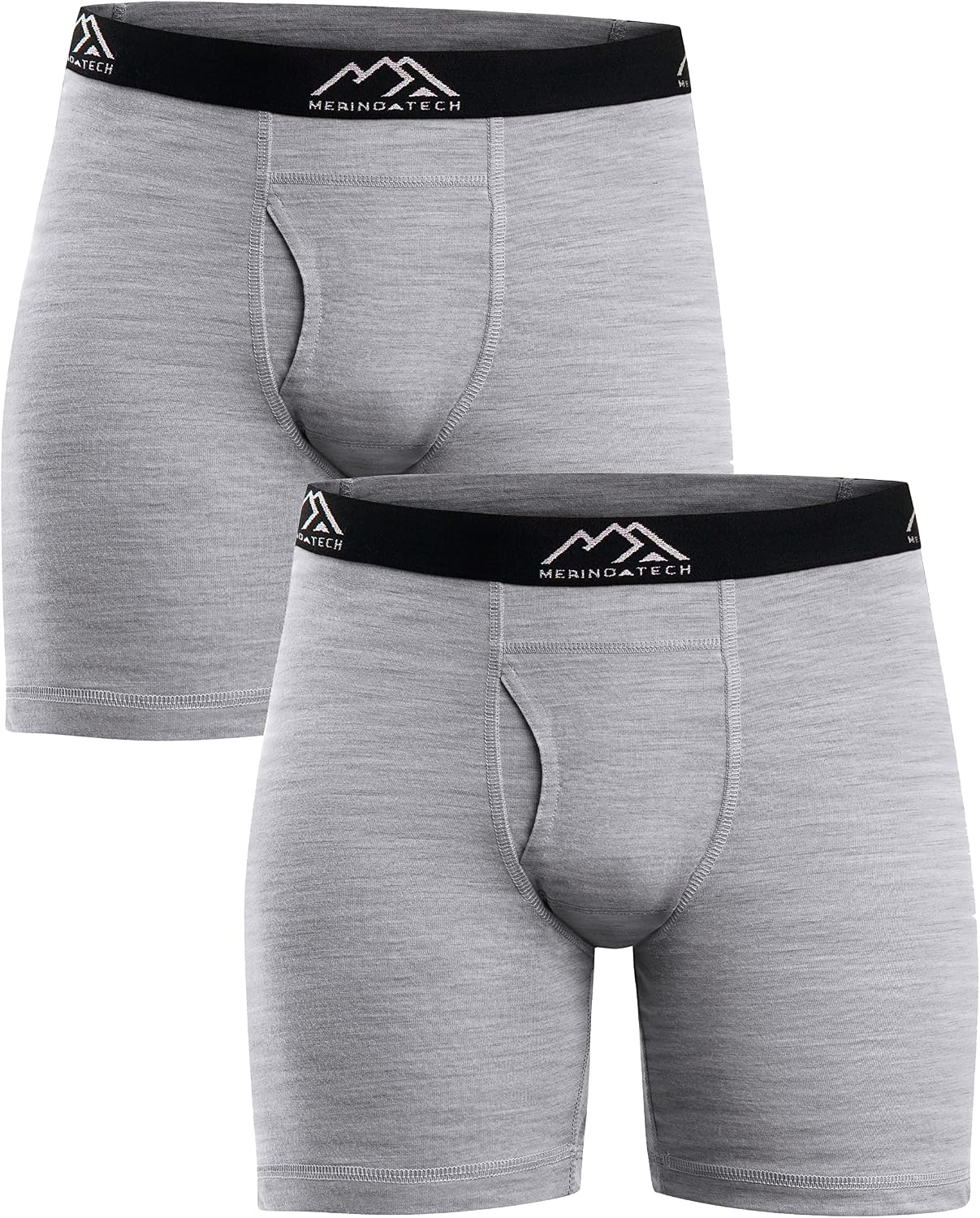 Thumbnail 6 de Merino.tech 100% Merino Herren-Boxershorts (19,5 Mikron) – atmungsaktiv, geruchsarm und feuchtigkeitsableitend