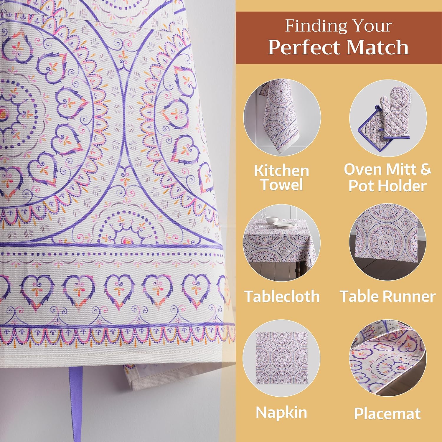 Detalle 1 de Maison d'Hermine Apron 100% Cotton