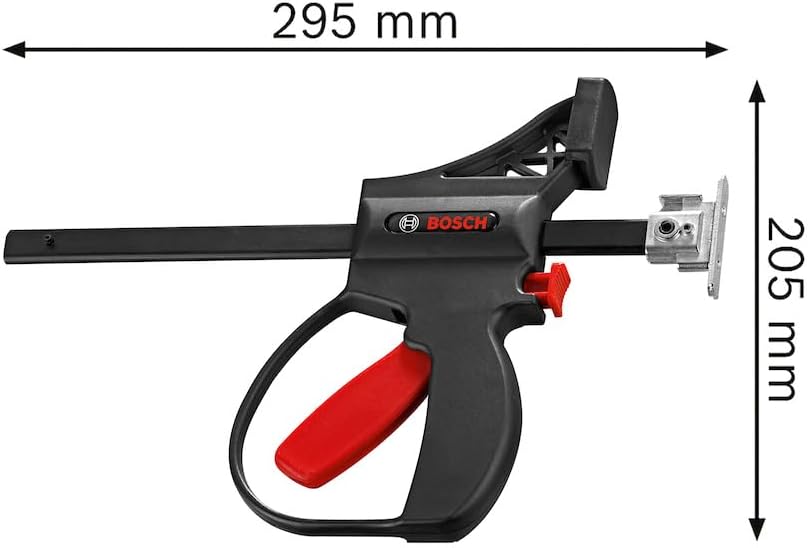 Detalle de Bosch Professional 1600A001F8 FSN KZW klämtving för styrskena