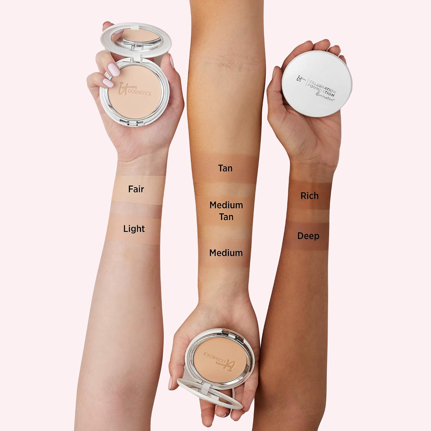 Detalle de IT Cosmetics Celebration Foundation Illumination Radiant Powder Foundation