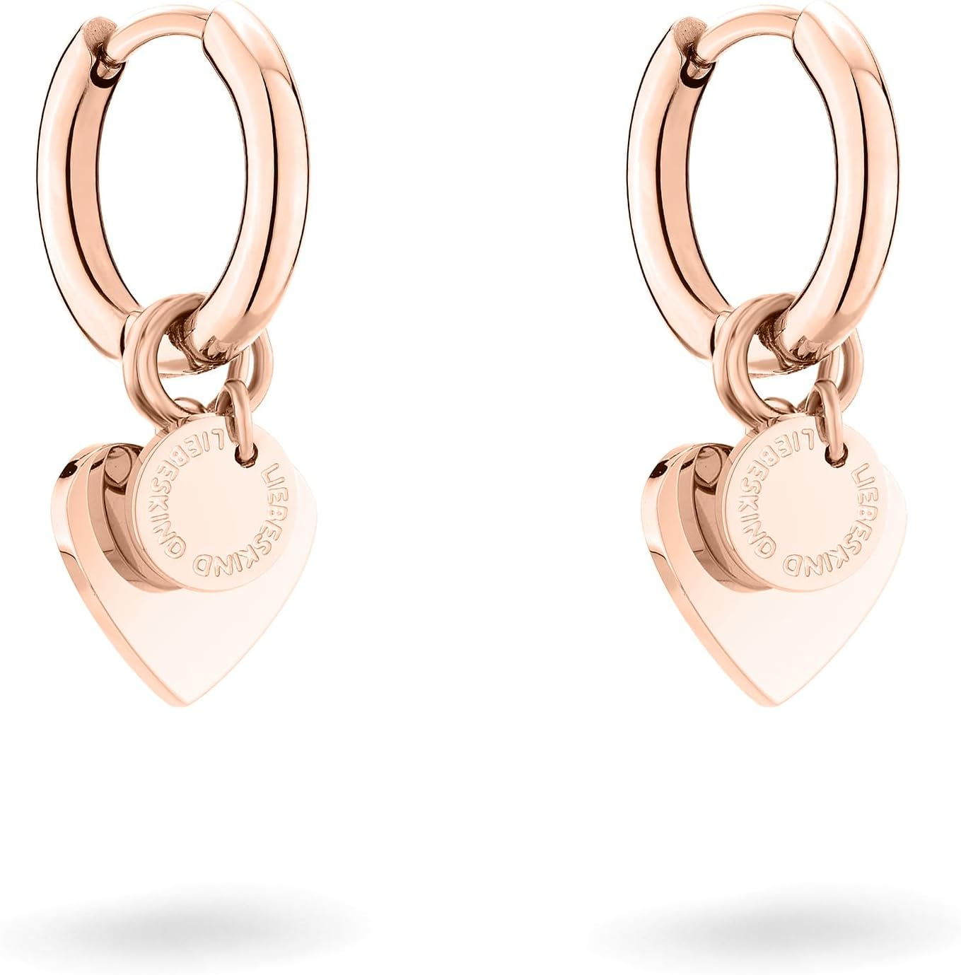 Thumbnail 2 de LIEBESKIND BERLIN Herz-Schmuck Damen – Edelstahlkette, Armband & Ohrringe mit Herzanhänger (in Farben & Ausführungen)
