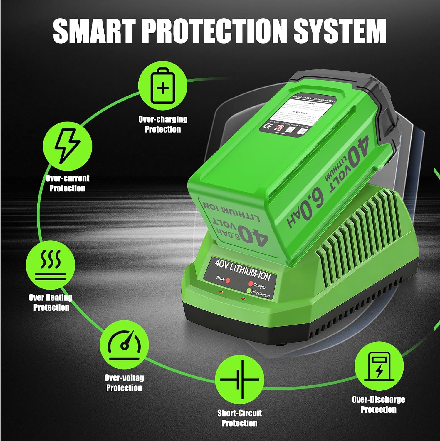 Detalle 2 de 40V Replacement Battery