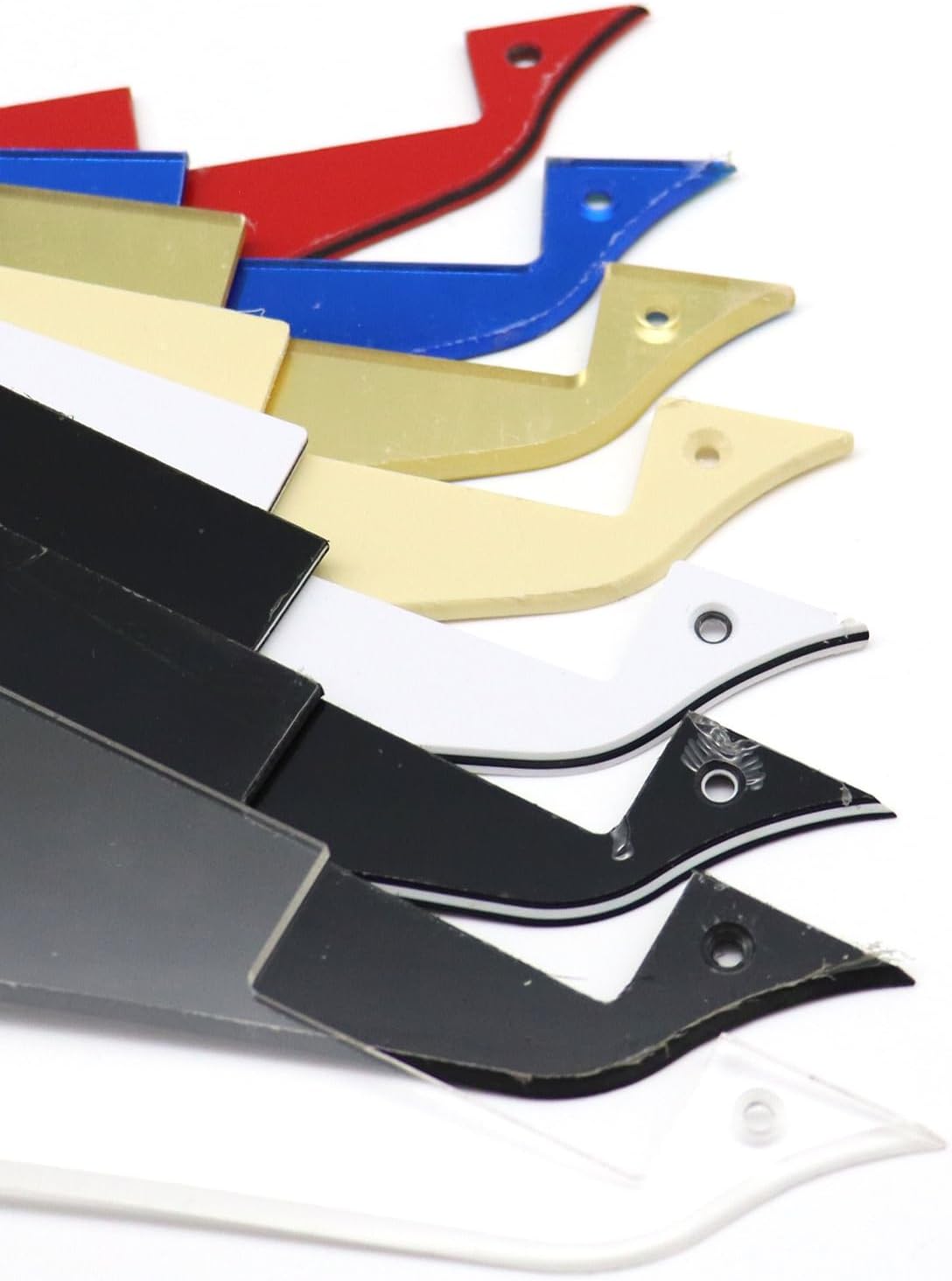Detalle 2 de LP-Style Electric Guitar Pickguard Black Pearl