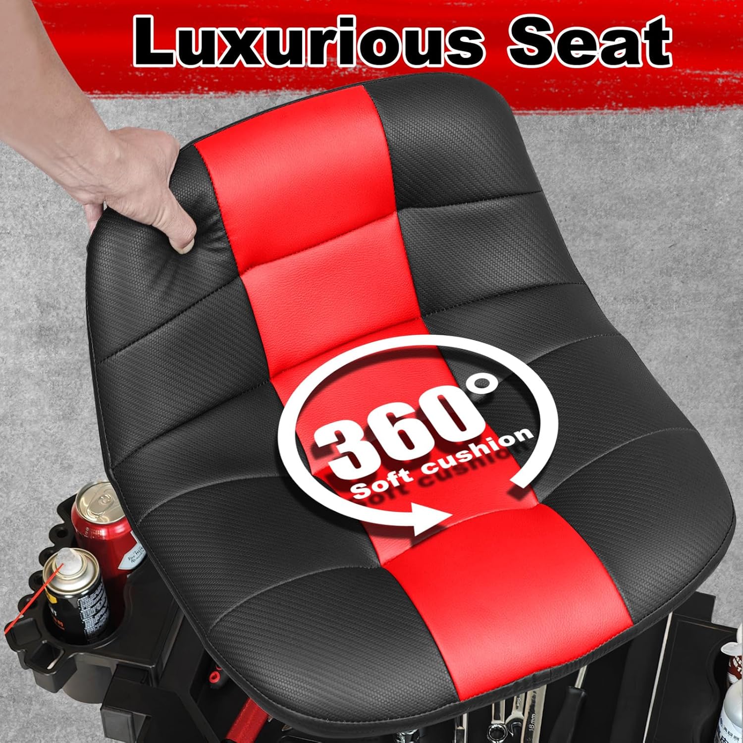 Thumbnail 2 de FREEKYROCK Rolling Stool 400 lbs