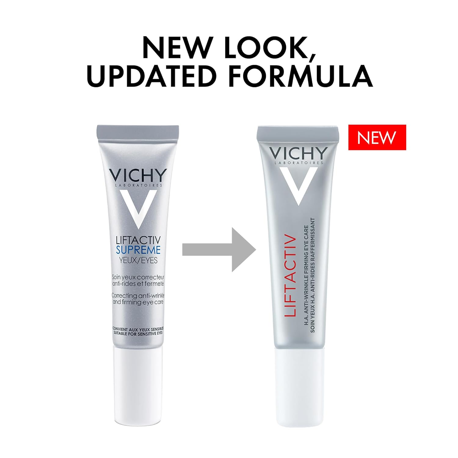 Thumbnail 1 de VICHY Liftactiv Straffende Anti-Falten Augenpflege mit Hyaluron, Vitamin C und Probiotika (15 ml)