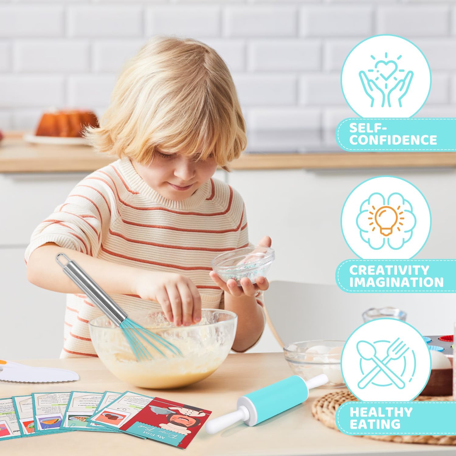 Detalle 2 de Kids Cooking Sets Real Baking Set 1