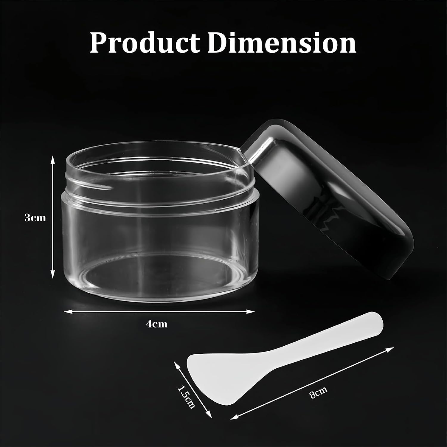 Detalle 2 de Flintronic 12PCS Pots cosmétiques 20 g/ml