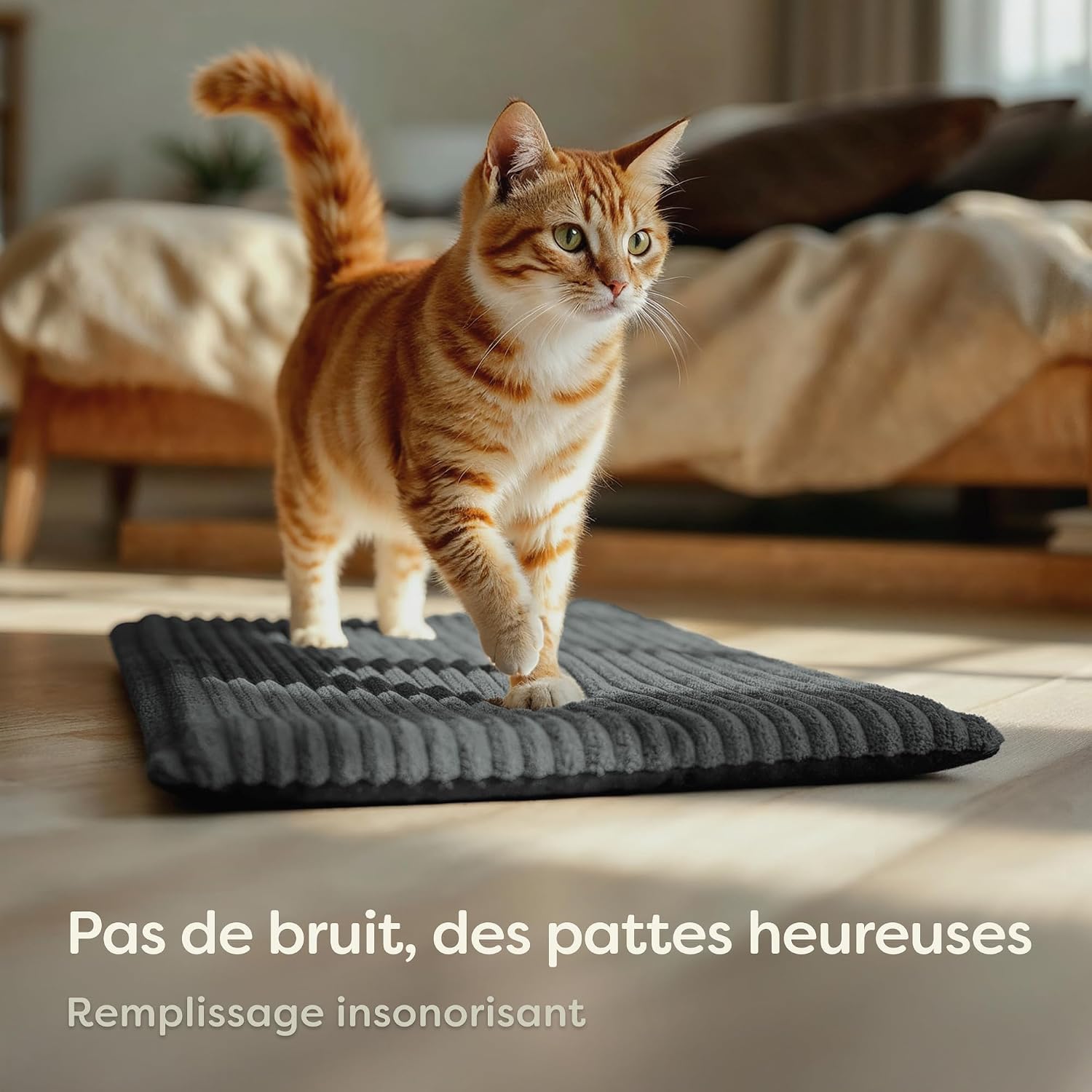Detalle de Tapis auto chauffant pour chat 60x45 cm