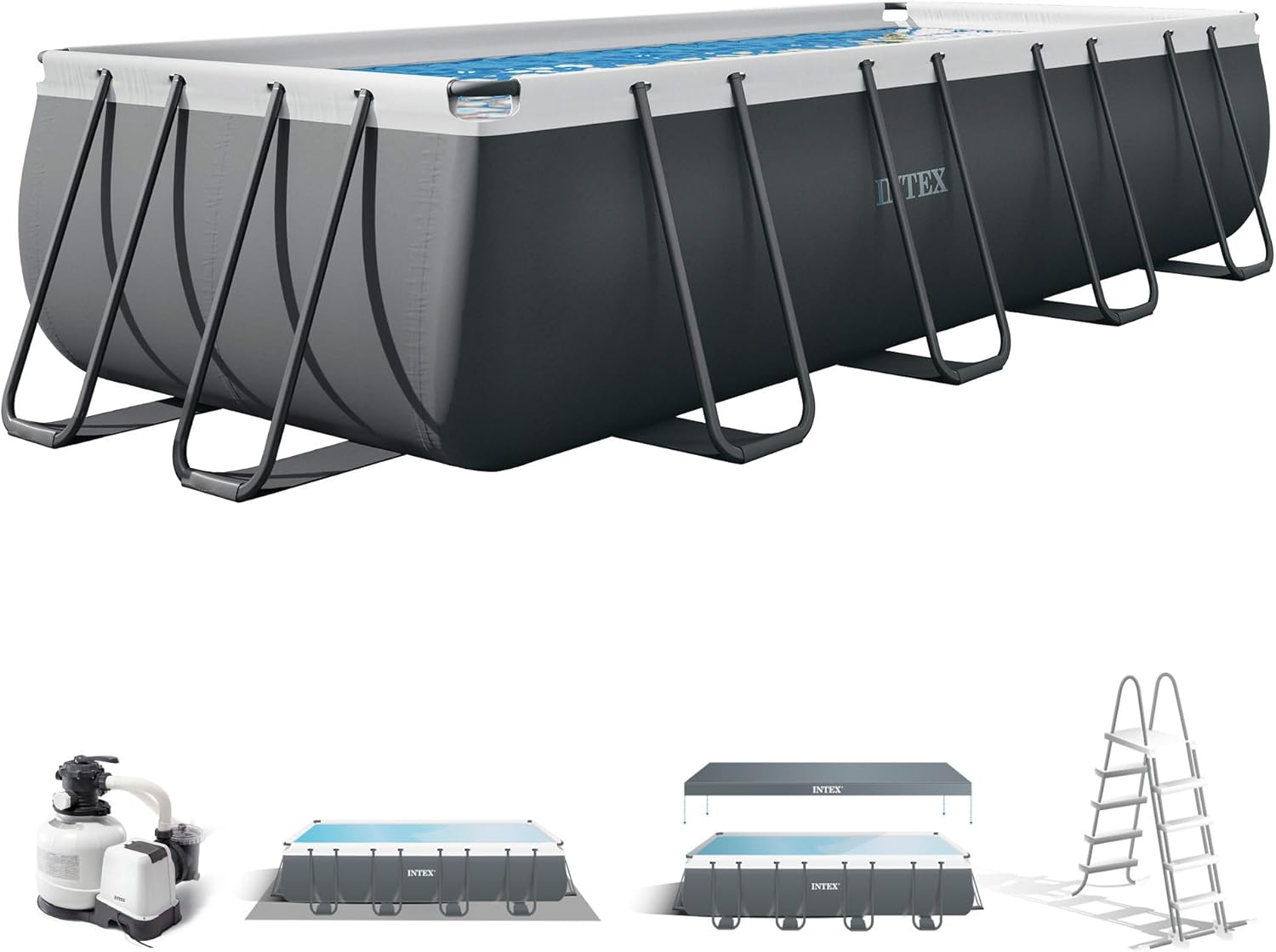 Detalle de Intex 55220 Piscina Desmontable Ultra XTR 549x274