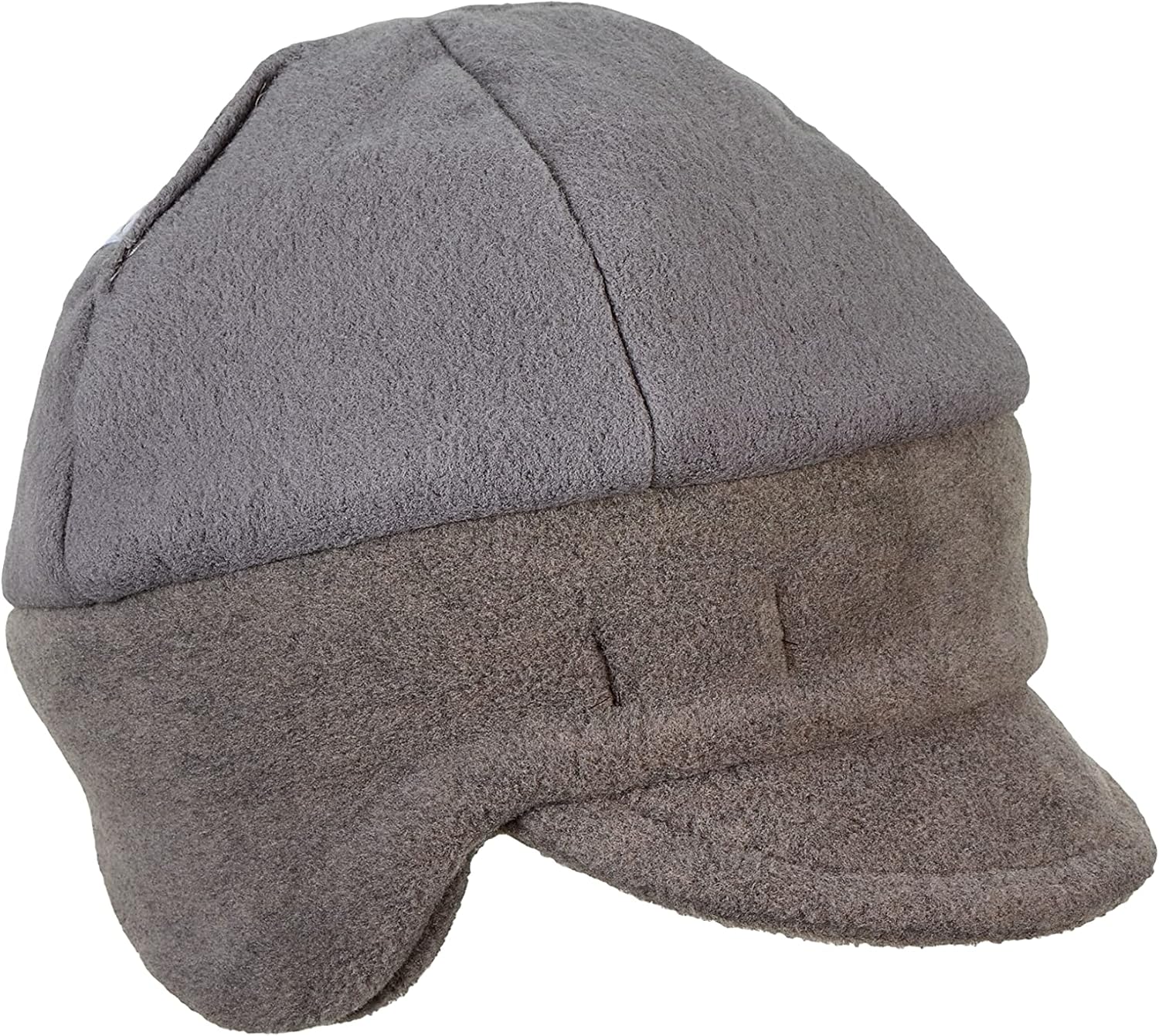Detalle de Sterntaler Baby Jungen Mütze aus Fleece Melange mit Ohrenklappen – warme Wintermütze