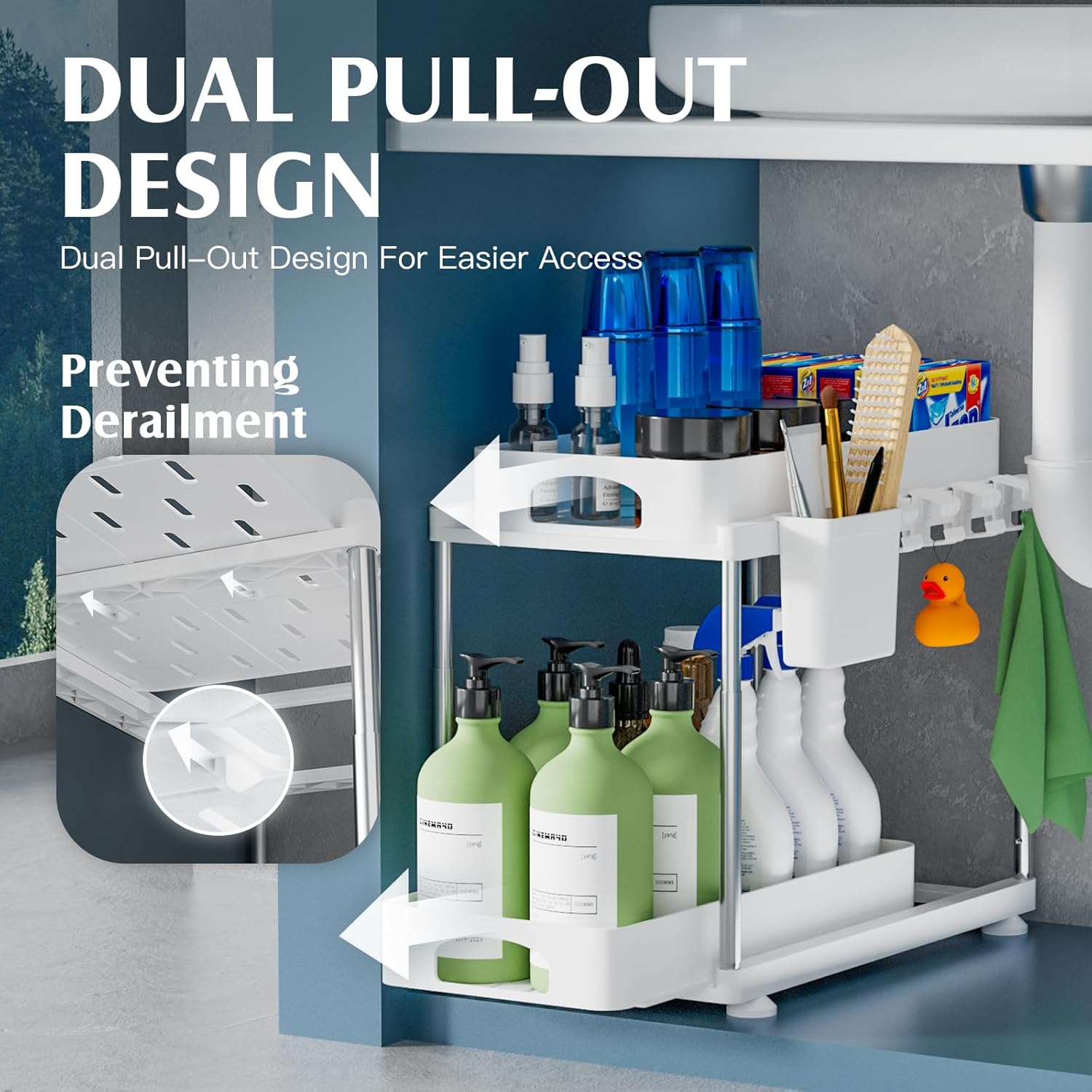 Thumbnail 2 de VERIFOST 2-Pack Under Sink Organizers