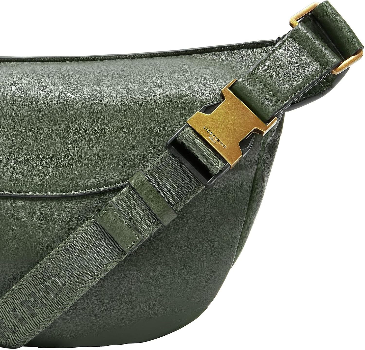 Detalle de LIEBESKIND Chudy Beltbag Beltbag S – Elegante Mini-Gürteltasche aus Schafsleder