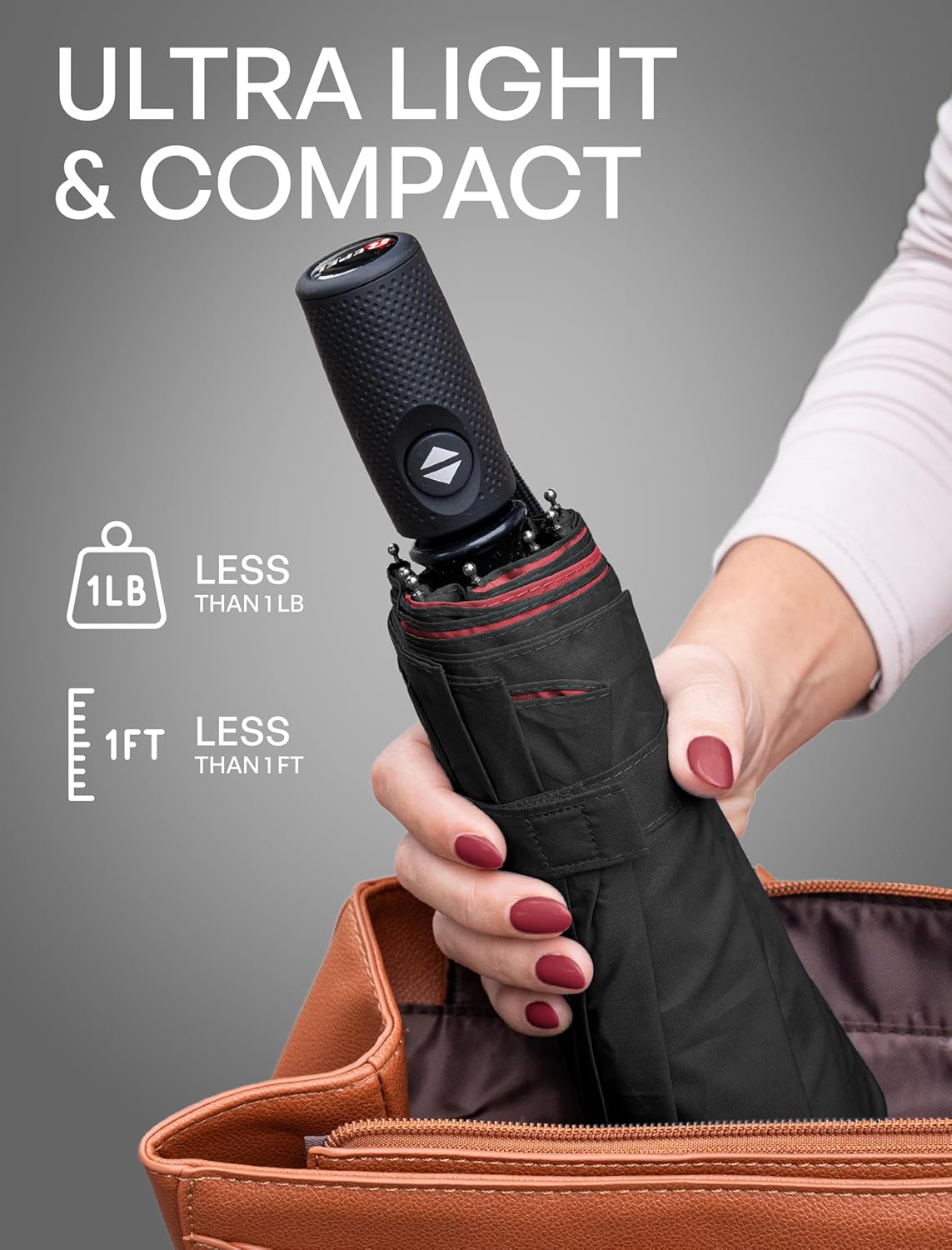Thumbnail 3 de Repel Umbrella windproof travel umbrella with easy auto open/close for rain